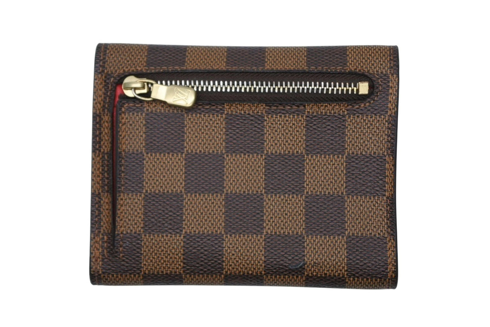 LOUIS VUITTON Portefeuille Koala Damier Brown Leather